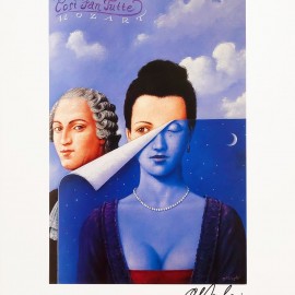 Rafał Olbiński &mdash; Cosi Fan Tutte (sygn. przez autora)